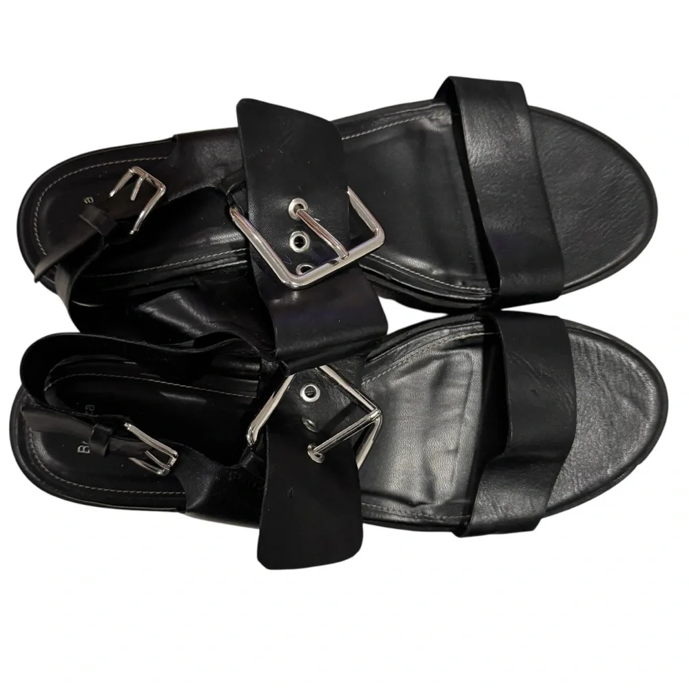 ASOS Black Chunky Platform Sandals